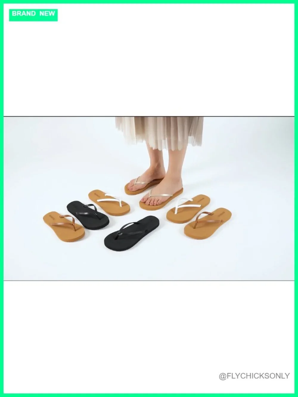 Minimalist Faux Leather Flip Flops, Yoga Foam Cushion Sandals, Arch Support,
